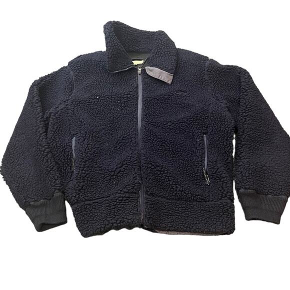 RARE Descendant by Tetsu Nishiyama Teddy Jacket Blue Japan Streetwear Fits L/XL - Picture 1 of 11